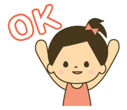 Gymnastic girl sticker #8021804