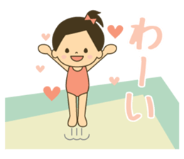 Gymnastic girl sticker #8021810