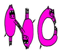 Day Pinkubuta (frequently used words) sticker #8022005