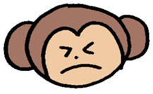 Mr. Monkey and Mr. Rabbit sticker #8022168