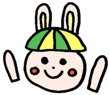 Mr. Monkey and Mr. Rabbit sticker #8022189