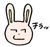 Mr. Monkey and Mr. Rabbit sticker #8022190