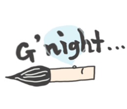 Brush-kun sticker #8022261