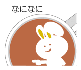 cafe latte sticker #8022580
