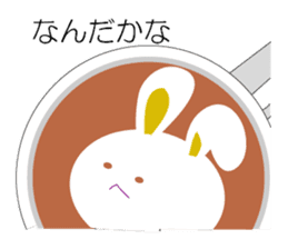 cafe latte sticker #8022583