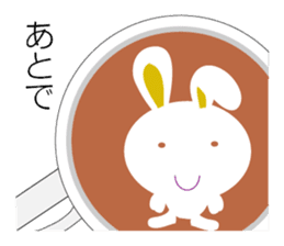 cafe latte sticker #8022593