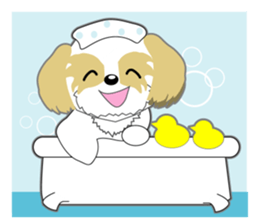 Shih Tzu of Kansai dialect sticker #8022815