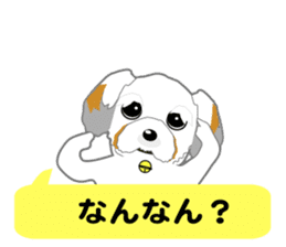 Shih Tzu of Kansai dialect sticker #8022820