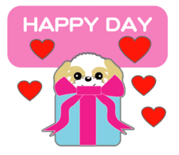 Shih Tzu of Kansai dialect sticker #8022824