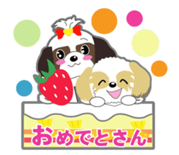Shih Tzu of Kansai dialect sticker #8022841