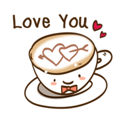 Slow life cafe sticker #8023746