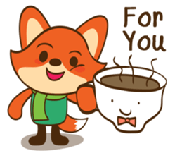 Slow life cafe sticker #8023753