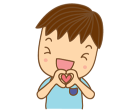 Yaimai & Poogun Sweet couple sticker #8023808