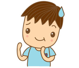 Yaimai & Poogun Sweet couple sticker #8023824