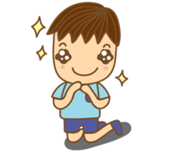 Yaimai & Poogun Sweet couple sticker #8023827