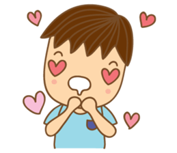 Yaimai & Poogun Sweet couple sticker #8023830