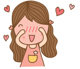 Yaimai & Poogun Sweet couple sticker #8023831