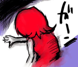 the badgirl WARUKO HEATUP sticker #8023965