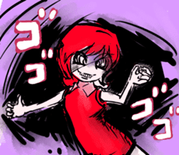 the badgirl WARUKO HEATUP sticker #8023971