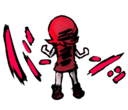 the badgirl WARUKO HEATUP sticker #8023973