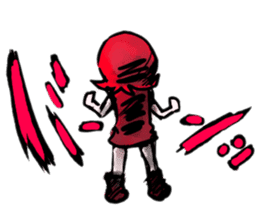 the badgirl WARUKO HEATUP sticker #8023973