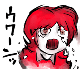 the badgirl WARUKO HEATUP sticker #8023974