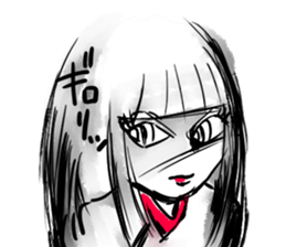 the badgirl WARUKO HEATUP sticker #8023982