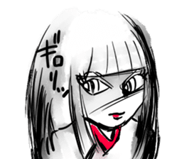 the badgirl WARUKO HEATUP sticker #8023982