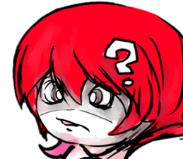 the badgirl WARUKO HEATUP sticker #8023984