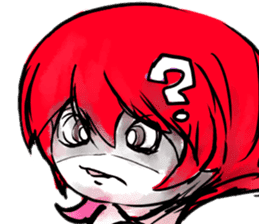 the badgirl WARUKO HEATUP sticker #8023984