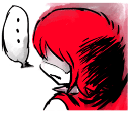 the badgirl WARUKO HEATUP sticker #8023987