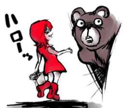 the badgirl WARUKO HEATUP sticker #8023989