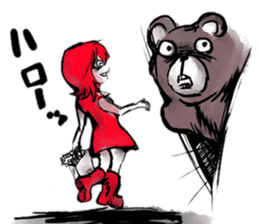 the badgirl WARUKO HEATUP sticker #8023989