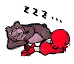 the badgirl WARUKO HEATUP sticker #8023993