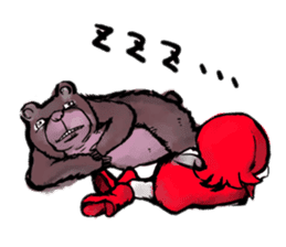 the badgirl WARUKO HEATUP sticker #8023993