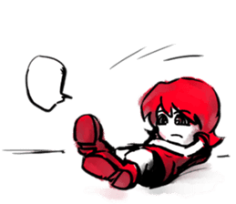 the badgirl WARUKO HEATUP sticker #8023999