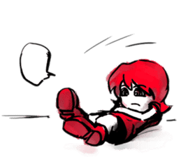 the badgirl WARUKO HEATUP sticker #8023999