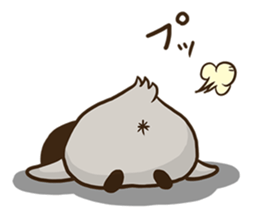 Affirmative emperor penguin. sticker #8024563