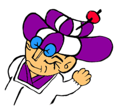 very lusty Grandma sticker #8025112