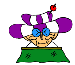 very lusty Grandma sticker #8025118