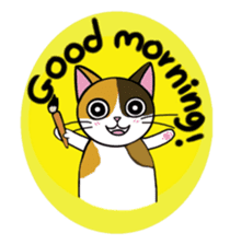 Chalie Calico cat sticker #8025204