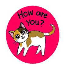Chalie Calico cat sticker #8025206