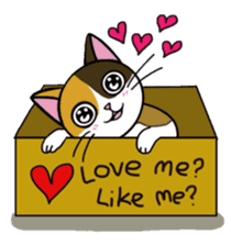 Chalie Calico cat sticker #8025212