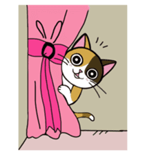 Chalie Calico cat sticker #8025214