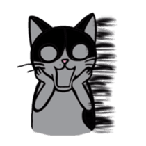 Chalie Calico cat sticker #8025218