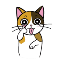 Chalie Calico cat sticker #8025223