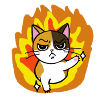 Chalie Calico cat sticker #8025226