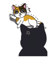 Chalie Calico cat sticker #8025229
