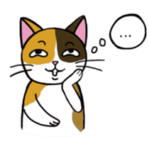 Chalie Calico cat sticker #8025231