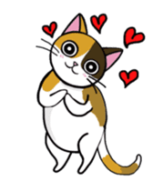 Chalie Calico cat sticker #8025232